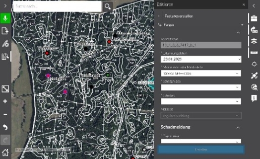 Forest protection reporting system: Voice-based recording